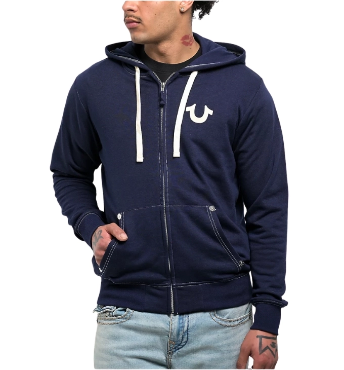 Blue True Religion Hoodie Blue True Religion Hoodie