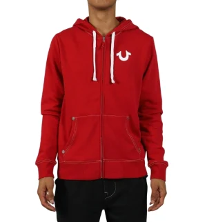 Red True Religion Hoodie