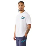 True Religion x Cookies Appliqué White Shirt